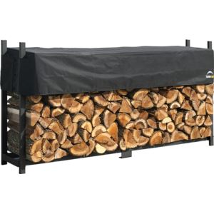 Ultra Duty Firewood Rack w/Cover Size 8'