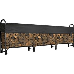 Heavy Duty Firewood Rack w/Cover