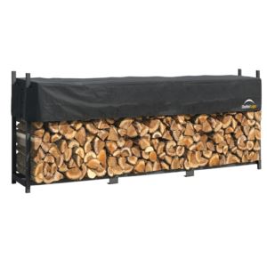 Ultra Duty Firewood Rack w/Cover Size 12'