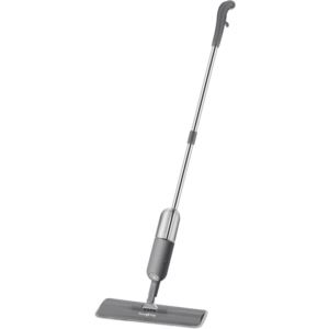 Spray Mop with 360-Degree Swivel Mop Head, Removable Water Tank, and 1 Microfiber Mop Pad, Gray