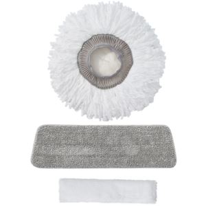3-Piece Mop Pad Replacement Set for SPRAY-360 Spray Mop Kit