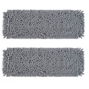 2-Pack Chenille Mop Pad Replacement Set for SWEEP-180 Sweeper Mop