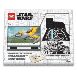 Star Wars Naboo Creativity Set wit Journal, Naboo Starfighter Building Toy, and Black Gel Pen