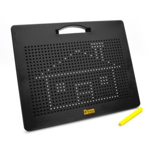 Large 12"x10" Magnetic Drawing Board w/ 748 Beads