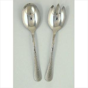 2pc Stainless Salad Serving Set