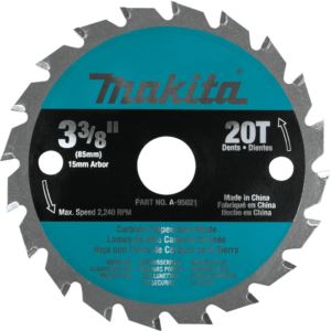 3-3/8" 20T Carbide-Tipped Circular Saw Blade"," General Purpose