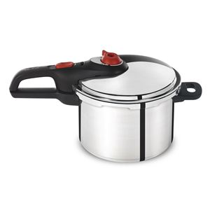Secure 6 Qt. Pressure Cooker/ Aluminum w/SS Base