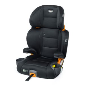 KidFit ClearTex Plus 2-in-1 Belt Positioning Booster Car Seat Obsidian