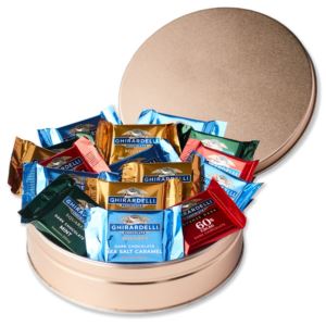 Ghiradelli Gilded Gift Tin