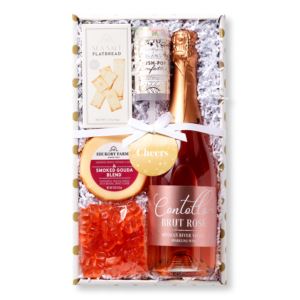 Celebration Sparkling Rose' & Snack Collection