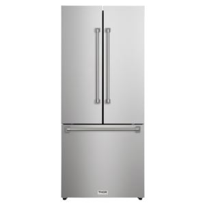 Gordon Ramsey 30" French Door Counter Top Refrigerator: Stainless- Stainless