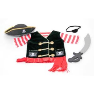 Pirate Role Play Costume Set 3-6 Years