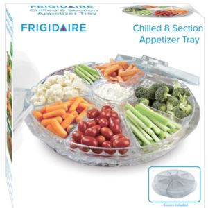 Acrylic Chilled 8-Section Appetizer Tray
