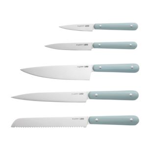Leo 5pc Complete Knife Set, Slate
