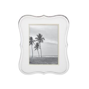 Crown Point 5" x 7" Silver-Plated Photo Frame