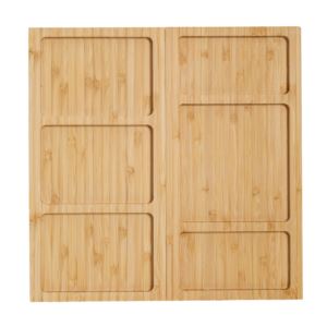 Kitchen Extras Bamboo Magnetic Charcuterie Board
