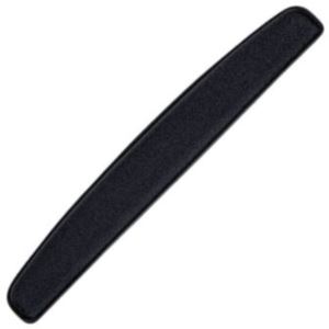 Memory Foam Wrist Rest Black- 