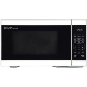1.1-Cu. Ft. Countertop Microwave Oven in White