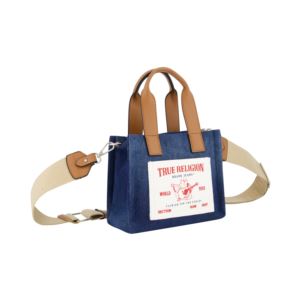 Mini Denim Tote Size 8"x7"x4"
