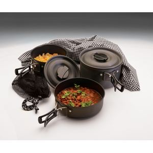 The Scouter Hard Anodized Cookware Set