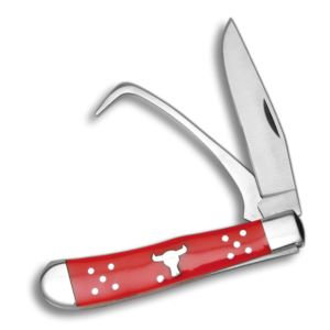 Cattleman's Farriers Knife - Red