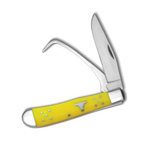 Cattleman's Farriers Knife - yellow