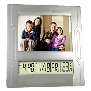 Picture Frame with Clock and Calendar Picture Frame with Clock and Calendar