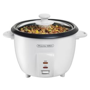 10 Cup Rice Cooker w/ Glass Lid