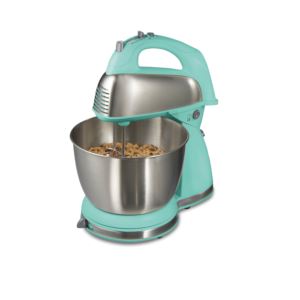 6 Speed Hand/Stand Mixer Aqua Blue