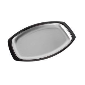 Stainless Steel Grill 'N Serve Plate