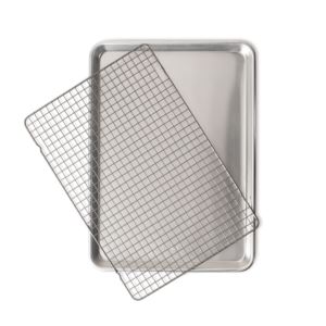 Naturals Half Sheet with Oven-Safe Nonstick Grid