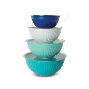 8 Piece Covered Mixing Bowl Set
