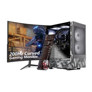 Ghost 1479 Gaming Tower w/ 27" Gaming Monitor
