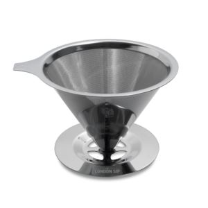 London Sip - Stainless Steel Coffee Dripper, 1-4 Cup