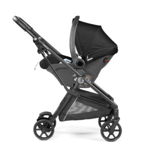 Primo Viaggio 4-35 Lounge on Wheels Car Seat & Chassis True Black