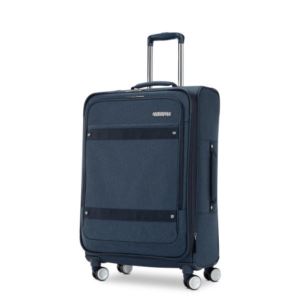 WHIM Softside Medium Spinner - Navy Blue- 