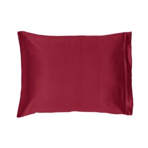 100% Silk Pillow Case (Individual) Standard Size - Red Color