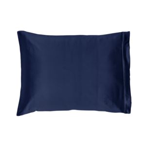 100% Silk Pillow Case (Individual) Standard Size - Navy Color