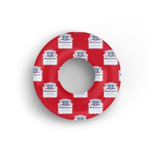 Budweiser Summer/Beach Pool Float Ring - Red