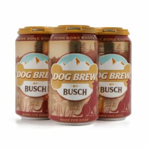 Dog Brew by Busch 12fl.oz. Original Pork Dog Brew 4 Pack