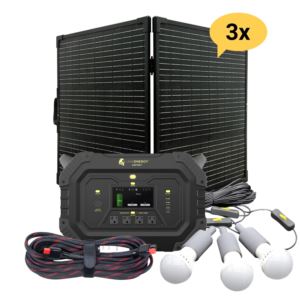 Safari Portable Generator 2-Solar Panel Bundle