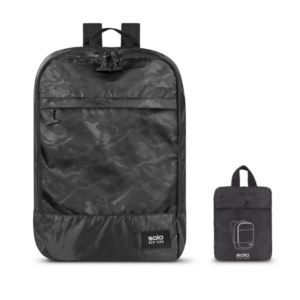 Packable Backpack - (BlackCamo)