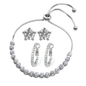 Diane katzman glass cape online cod bracelet and earring set