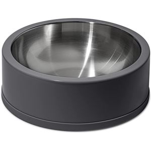 Stainless Steel Dog Bowl - Black