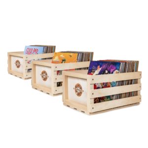 3 Pack Record Storage Crate Combo