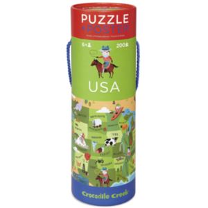 Usa Puzzle & Poster