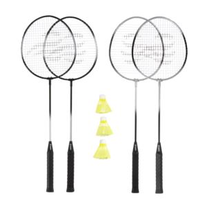 Triumph Sports - 4-Player Badminton Racket Set