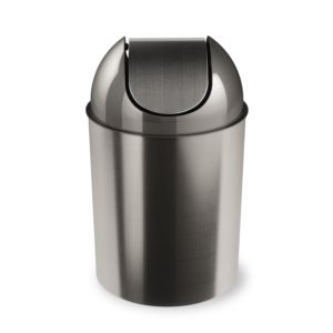 Mezzo Trash Can 2.5G Nkl/Slvr