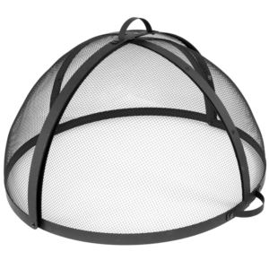 Easy Access Fire Pit Spark Screen - 24-Inch