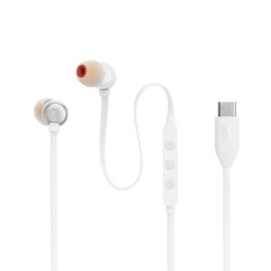 Tune 310C Wired Hi-Res In-Ear Headphones - White